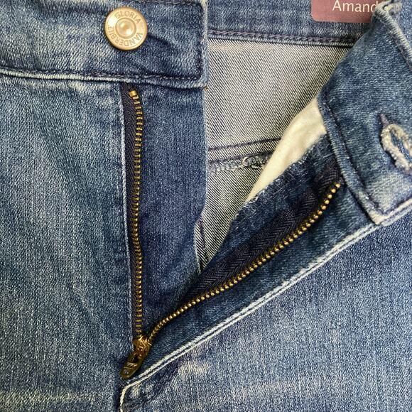 Gloria Vanderbilt Size 12 Anamda Straight Blue Jeans - Picture 5 of 7